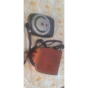 Vintage GE PR-1 Exposure Meter for Film or Plates w/ Leather Case- Repairable?